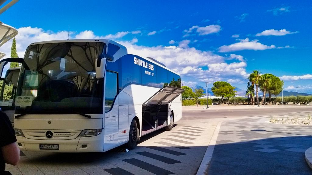 Bus pour la ville de Split