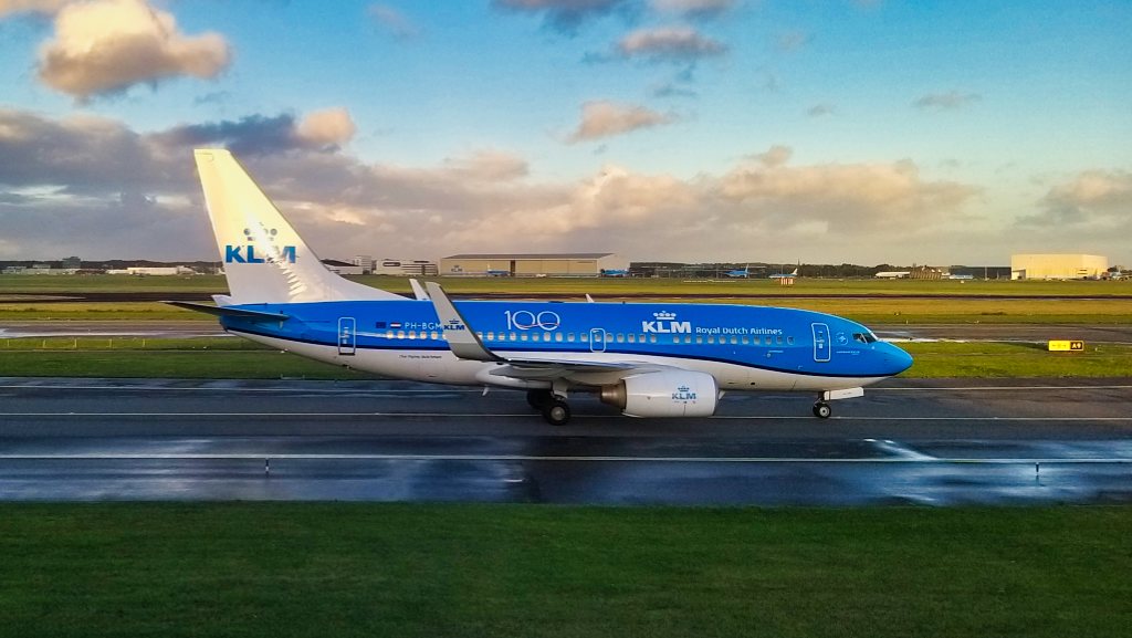Un Boeing 737-700 de KLM