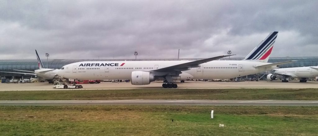 Boeing 777 d'Air France, immatriculé F-GSQA