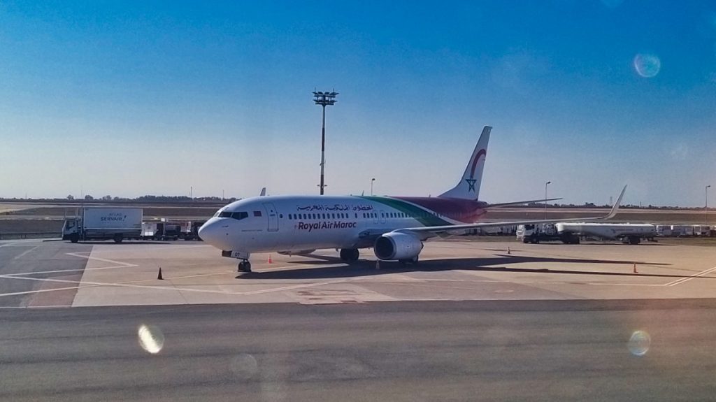 Boeing 737-800 de Royal Air Maroc portant la nouvelle livrée
