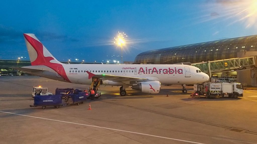 Airbus A320 d'Air Arabia Maroc