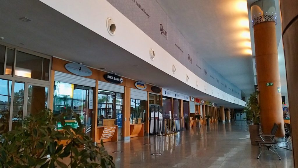 Intérieur de l'aéroport de Rabat-Salé, Maroc