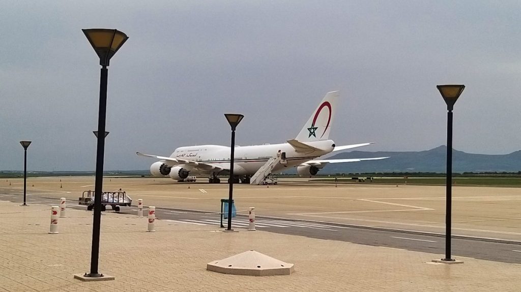 Boeing 747-8 du roi Mohammed VI