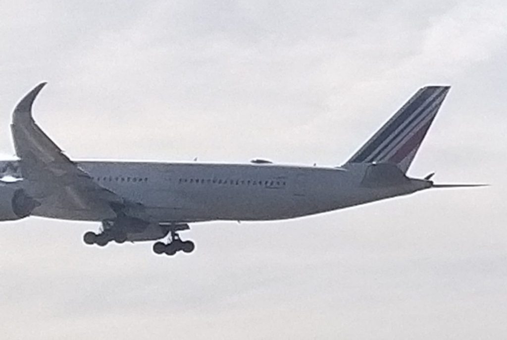 Un Airbus A350 d'Air France décolle