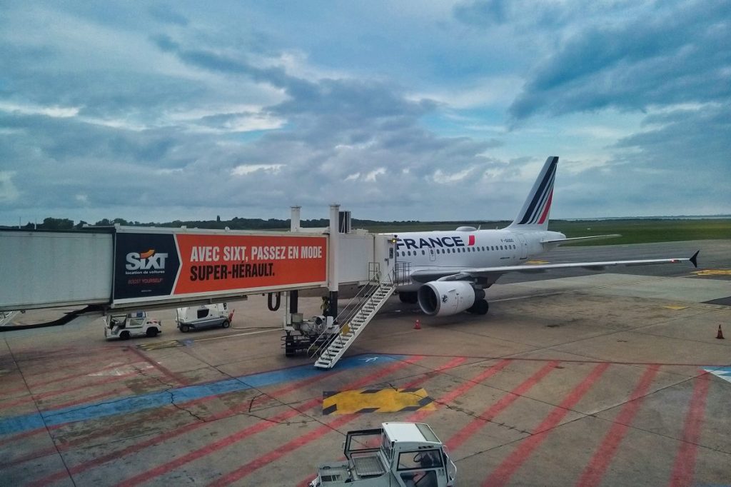 Airbus A318 d'Air France immatriculé F-GUGO