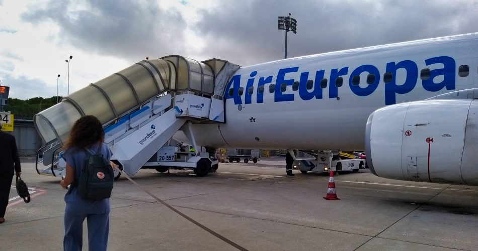 Boeing 737-800 d'Air Europa à Lisbonne