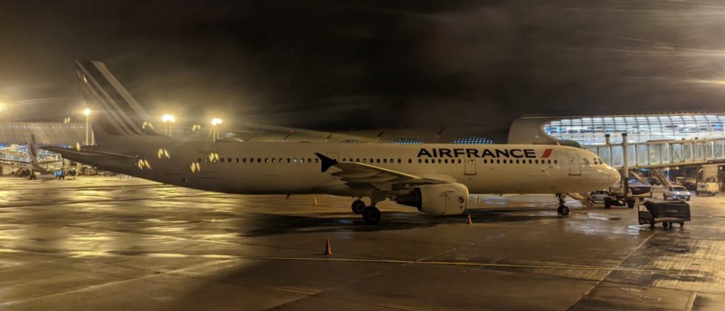 Airbus A321 d'Air France à Paris Roissy-CDG