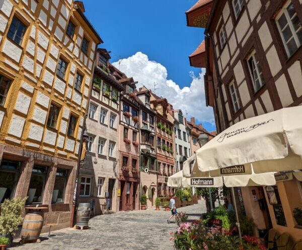 Rue Weißgerbergasse à Nuremberg