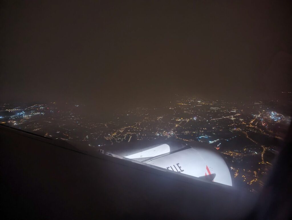 Approche de l'aéroport de Strasbourg