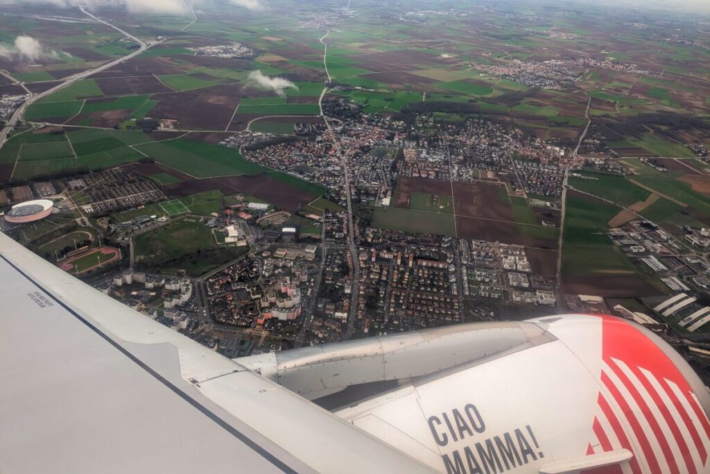 Départ de Strasbourg