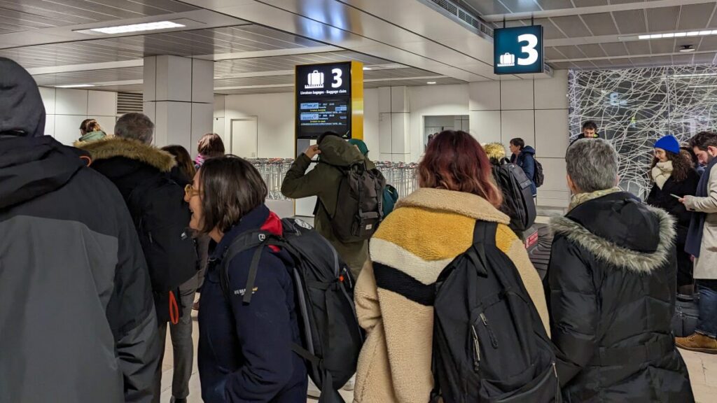 Livraison des bagages à l'aéroport de Toulouse-Blagnac