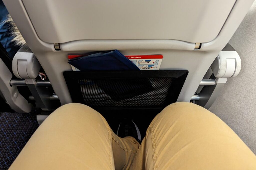 Espace pour les jambes